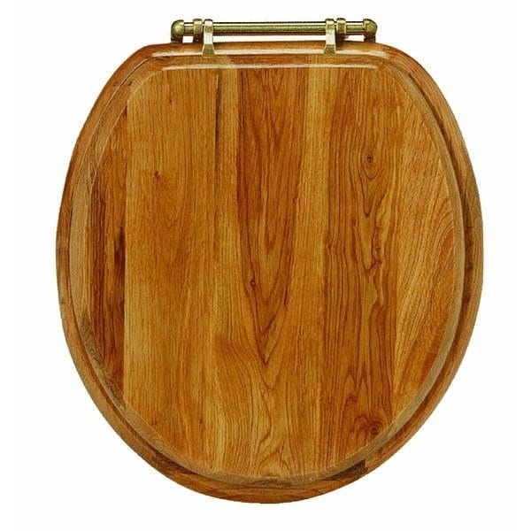 Do It Best Oak Toilet Seat 10005 Zoro